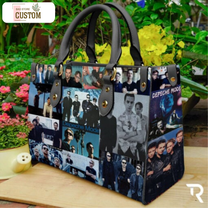 Depeche Mode Handbag, Depeche Mode 2023 Bag, Depeche Mode Rock Band handbag, DM Band Tour Concert 2023 Bag, Depeche Mode Crossbody Bag 1.jpg