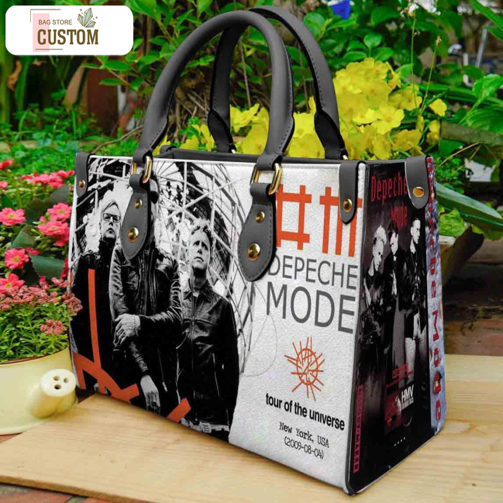 Depeche Mode Handbag, Depeche Mode 2023 Bag, Depeche Mode Rock Band handbag, DM Band Tour Concert 2023 Bag, Depeche Mode Crossbody Bag 3.jpg