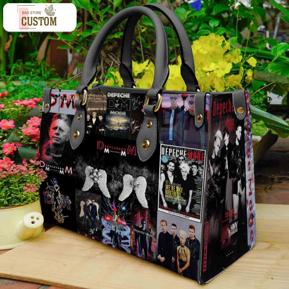 Depeche Mode Handbag, Depeche Mode 2023 Bag, Depeche Mode Rock Band handbag, DM Band Tour Concert 2023 Bag, Depeche Mode Crossbody Bag.jpg