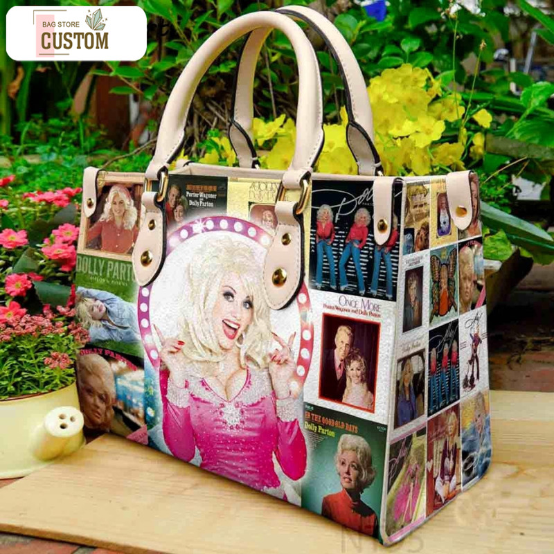 Dolly Parton Leather Handbag, Dolly Parton Bag, Dolly Parton Purses,Dolly Parton Lover's Handbag,Women Handbag,Vintage Handbag 1.jpg