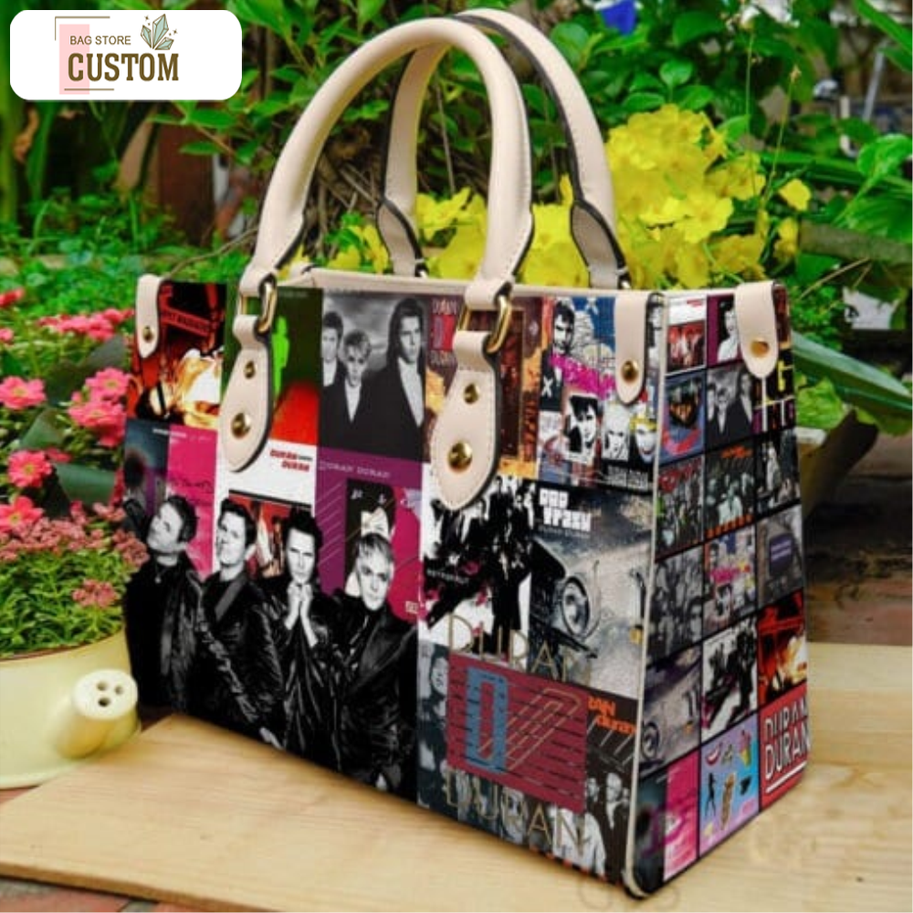 Duran Duran Leather Bag,Duran Duran Handbag,Music Leather Bag,Singer leather bag,Woman Handbag,Music HandBag,Shopping Bag, Custom handbag.jpg