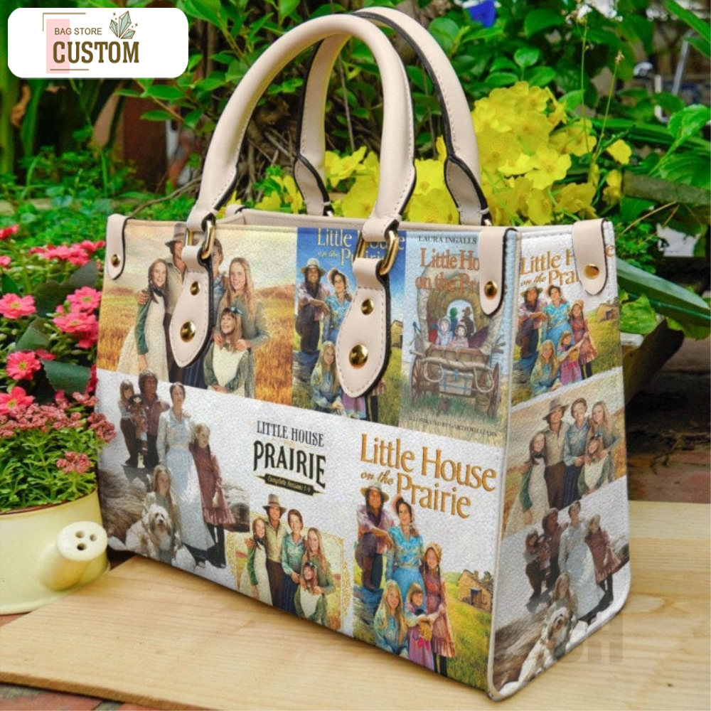 Little House On The Prairie Leather Bag, Little House On The Prairie Handbag, TV shows Leather Bag, Woman Handbag, Leather Bag, Shopping Bag 1.jpg