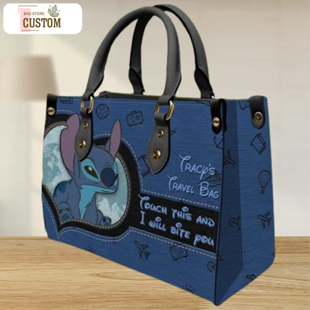 Stitch Leather HandBag ,Stitch Handbag,Disney Handbag,Music Leather Bag,Travel handbag,Teacher Handbag,Handmade Bag,Custom Bag,Vintage Bags.jpg