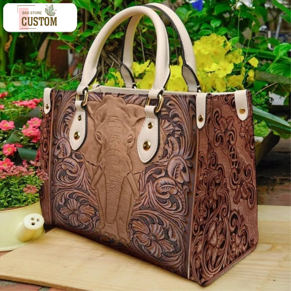 Vintage Elephant Handbag,Elephant Handbag,Elephant Leather Bag,Women Leather Handbag,Crossbody Bag,Personalized Leather bag,Shoulder Handbag 1.jpg