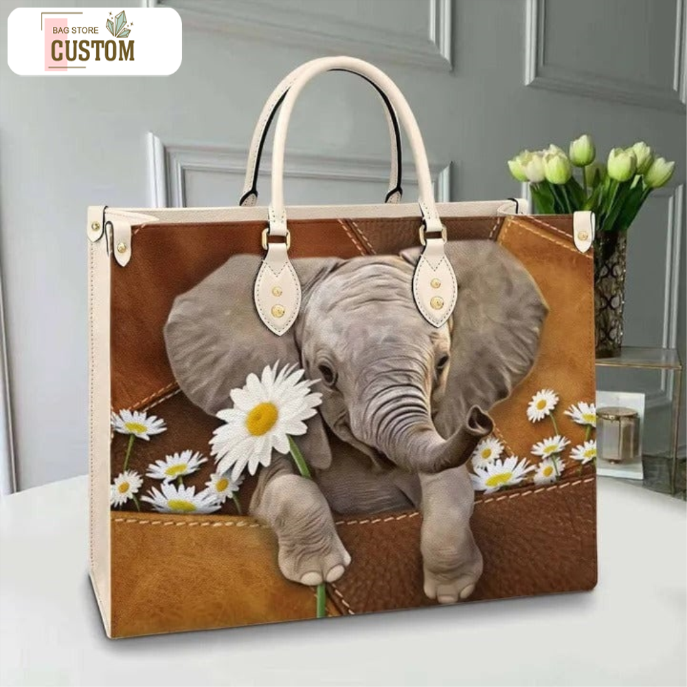Vintage Elephant Handbag,Elephant Handbag,Elephant Leather Bag,Women Leather Handbag,Crossbody Bag,Personalized Leather bag,Shoulder Handbag 6.jpg