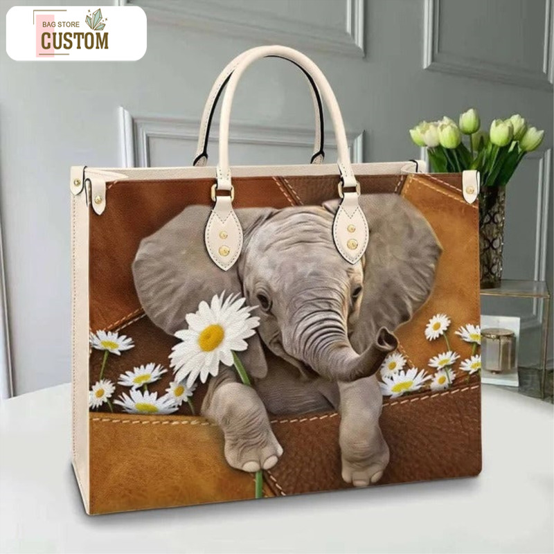 Vintage Elephant Handbag,Elephant Handbag,Elephant Leather Bag,Women Leather Handbag,Crossbody Bag,Personalized Leather bag,Shoulder Handbag 6.jpg