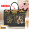 Australian Shepherd Dog Leather Handbag for Women, Gift for Her With Custom Name, Shoulder Tote Bag.jpg