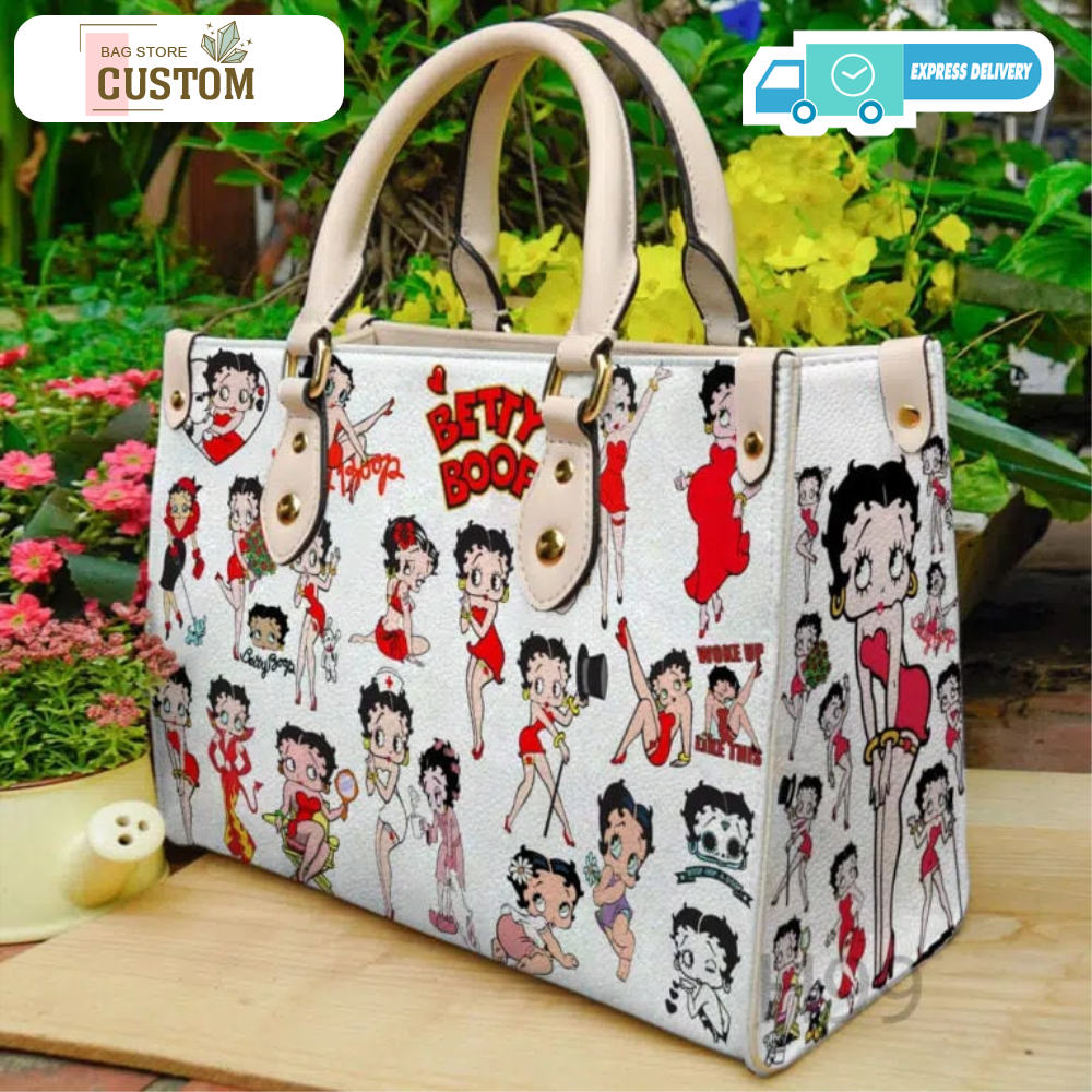 Betty Boop bag and hand bag, Betty boop shirt gift, Betty boop purse, Betty boop shoulder bag 1.jpg