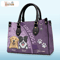 Dogs Make Our Lives Whole - Dog & Cat Personalized Custom Leather Handbag - Gift For Pet Owners, Pet Lovers.jpg