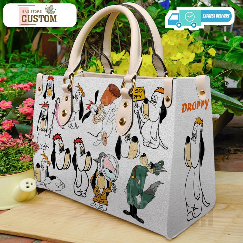 Droopy Dog bag and handbag, Droopy shirt, Droopy totebag, Droopy purse and handbag.jpg
