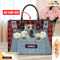 Great Dane Dog Leather Handbag for Women, Gift for Her With Custom Name, Shoulder Tote Bag 1.jpg