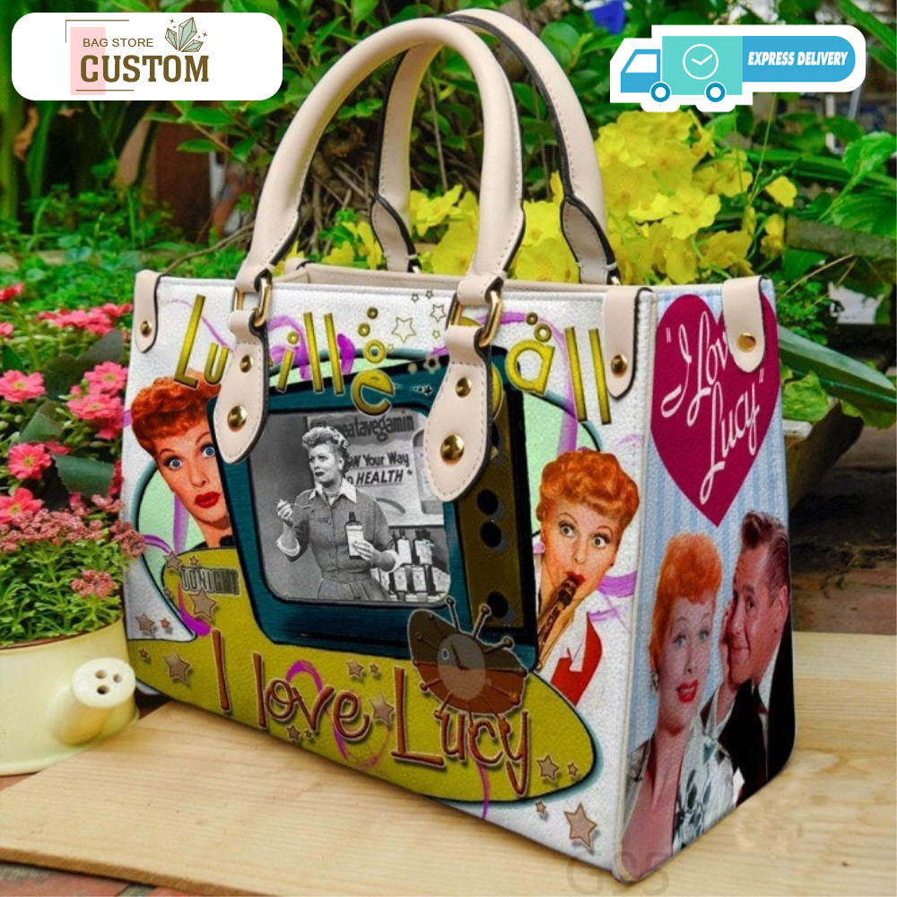 I Love Lucy bag and handbag, I Love Lucy shirt gift, I Love Lucy Shoulder Bag 1.jpg