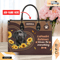 Labrador Retriever Dog Leather Handbag for Women, Gift for Her With Custom Name, Shoulder Tote Bag 2.jpg
