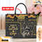 Miniature Schnauzer Dog Leather Handbag for Women, Gift for Her With Custom Name, Shoulder Tote Bag.jpg