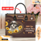 Shih Tzu Dog Leather Handbag for Women, Gift for Her With Custom Name, Shoulder Tote Bag 2.jpg