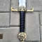Handmade Blackfyre Sword Targaryen Demon Sword From House Of Dragons Brass Pommel And Guard Gift For Men 1