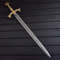 THE KNIGHTS TEMPLAR Crusader Sword Custom Handmade Damascus Steel 3
