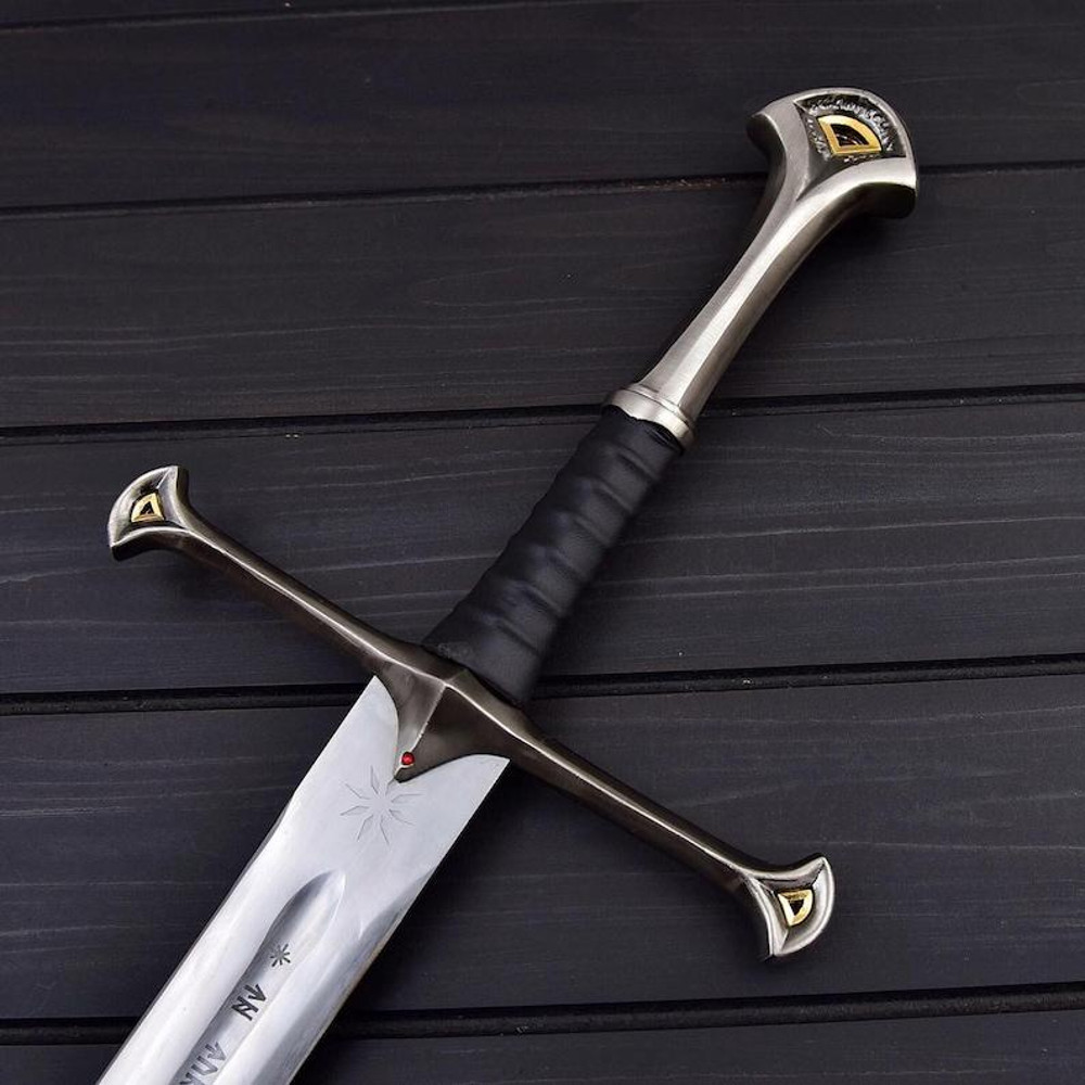 THE NARSIL SWORD Sword Of Anduril Custom Handmade Stainless 440c Steel Sword Replica Lords Of The Rings 4