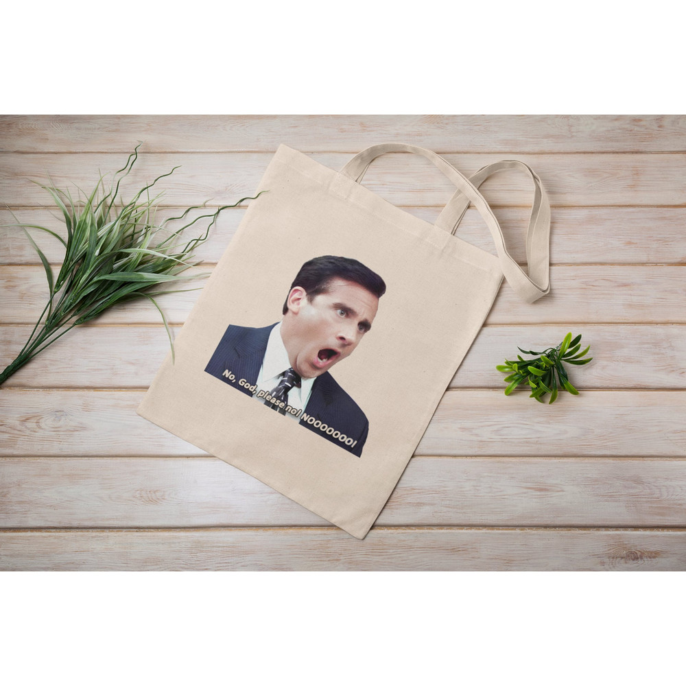 The Office TV Show  Eco Tote Bag  Reusable  Cotton Canvas Tote Bag  Sustainable Bag  Perfect Gift 1.jpg