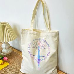 middle earth tote bag  lotr fan tote bag  hobbit bag  hobbiton bag  frodo tote bag  samwise gamgee tote bag