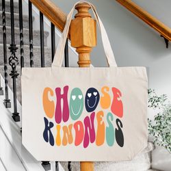 choose kindness tote choose kindness bag, teacher bag, cute teacher bag, preschool teacher, kindergarten teacher gift