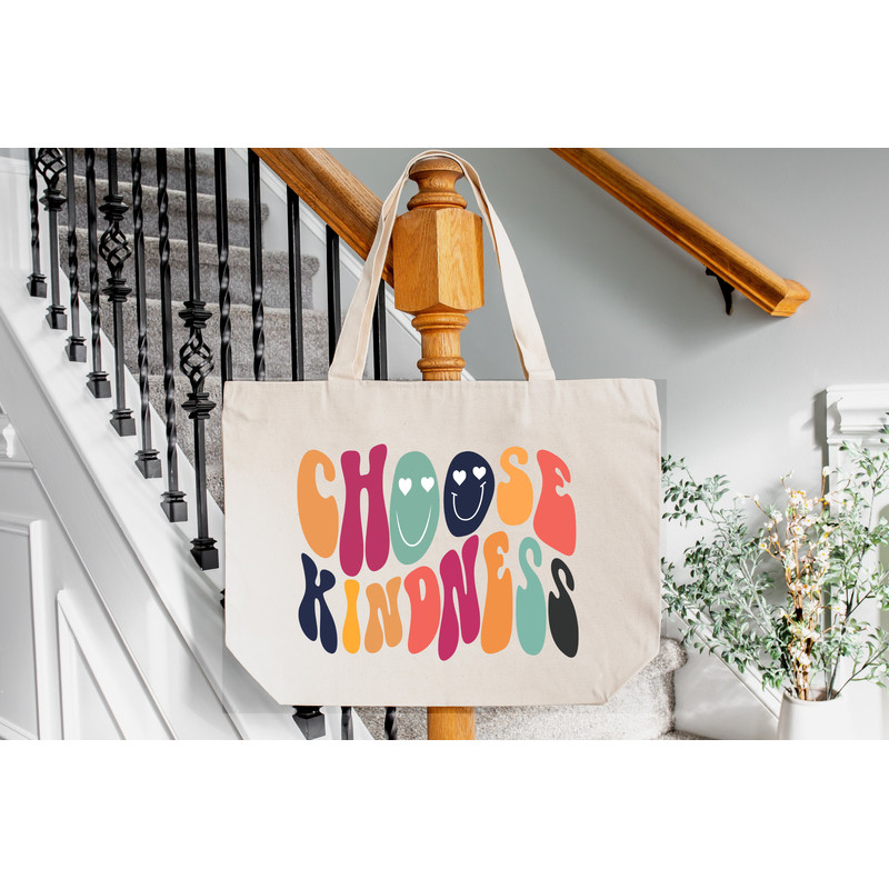 Choose Kindness Tote, Choose Kindness Bag, Teacher Bag, Cute Teacher Bag, Preschool Teacher, Kindergarten Teacher Gift, New Teacher Gift.jpg