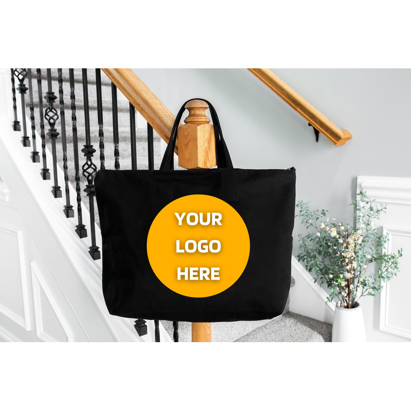 Custom Logo Tote Bag, Photo Bag, Photo Tote Bag, Trade Show Gift Bag, Custom Tote Bag, Custom Shopper, Photo Shopping Bag, Personalize Bag.jpg