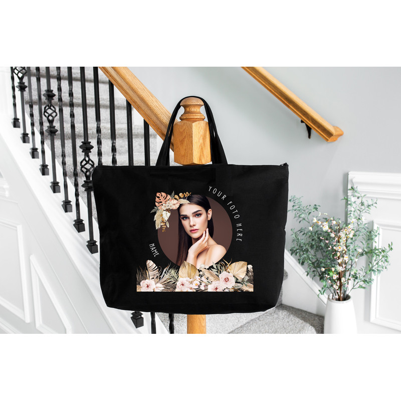 Custom Photo Bag, Trade Show Gift Bag, Logo Bag, Photo Tote Bag, Custom Tote Bag, Custom Shopper, Photo Shopping Bag, Personalize Bag.jpg