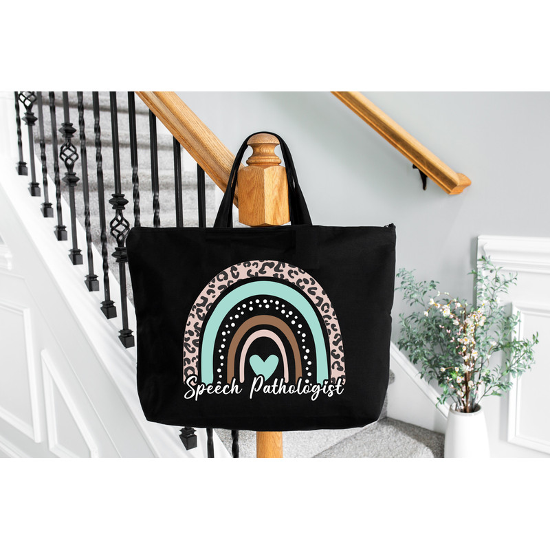 Speech Pathologist Tote Bag, Speech Pathology Totes, Christmas Gift, Speech Therapy Gift for SLP Bag, Gifts for Speech Pathologist.jpg