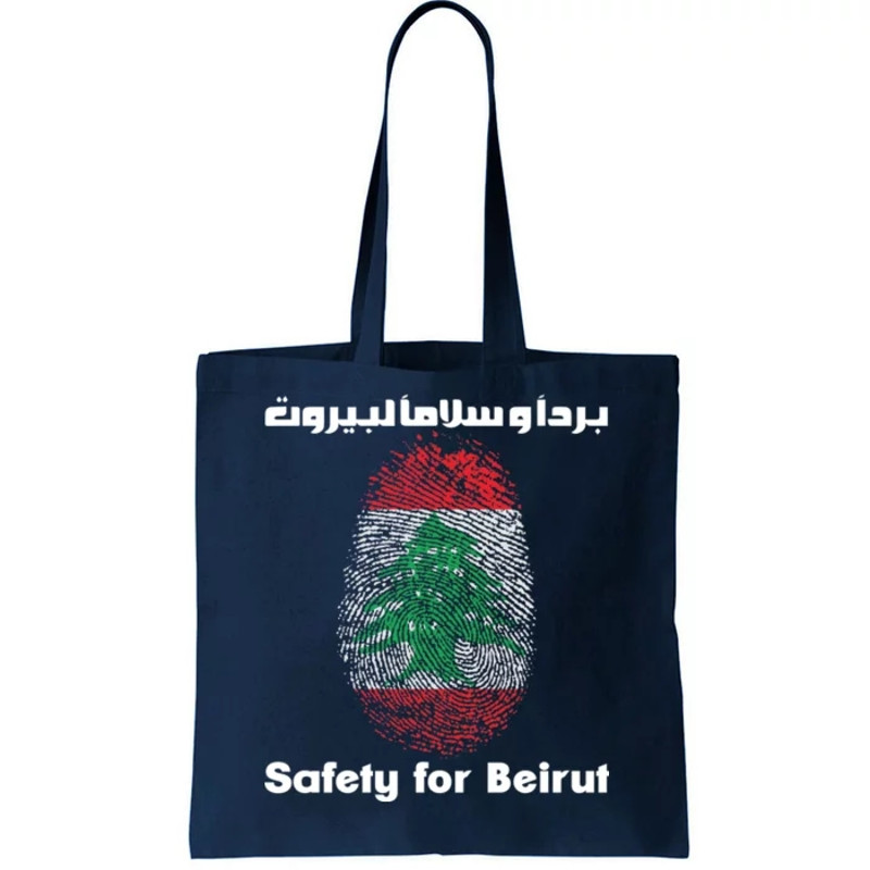 Safety For Beirut Support Lebanon Tote Bag.jpg