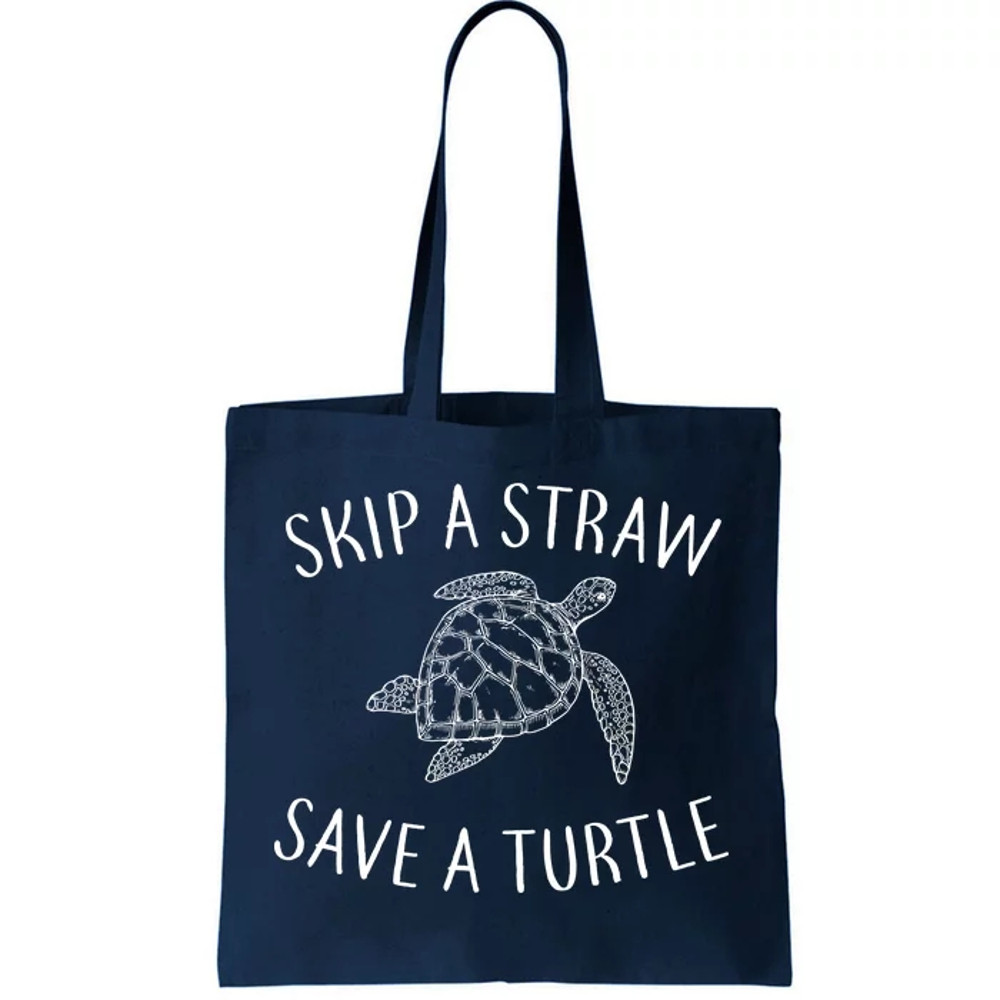 Skip a Straw Save a Turtle Tote Bag.jpg