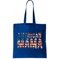 Vintage Distressed American Mama Tote Bag