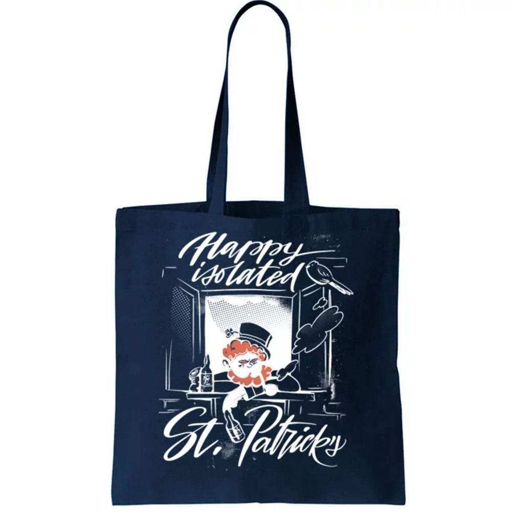 Happy Isolated St Patrick's Day Tote Bag.jpg