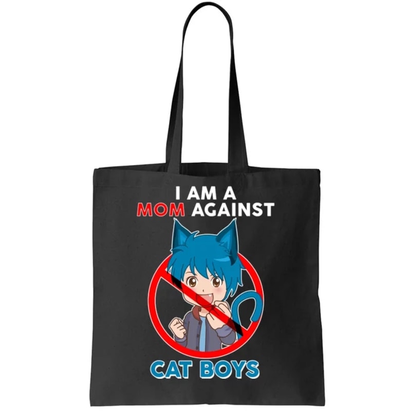 I'm A Mom Against Cat Boys Anime Cat Boys Tote Bag.jpg