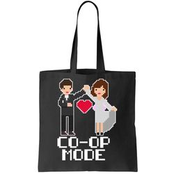 Just Married Co-op Mode Funny Marriage Tote Bag