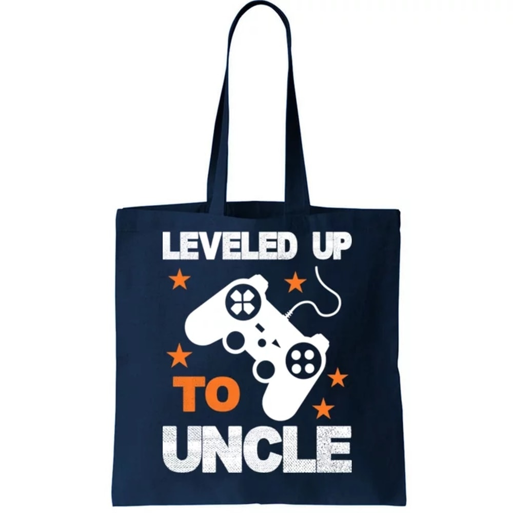Leveled Up To Uncle Tote Bag.jpg