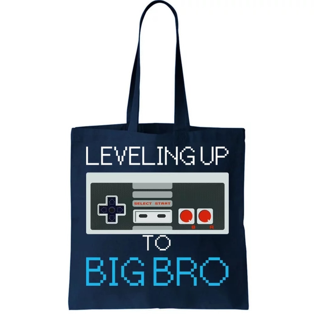 Leveling Up To Big Bro Tote Bag.jpg