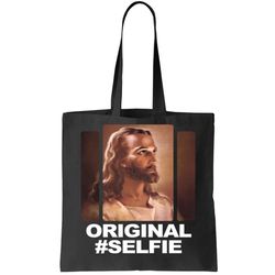 Original Selfie Jesus Tote Bag