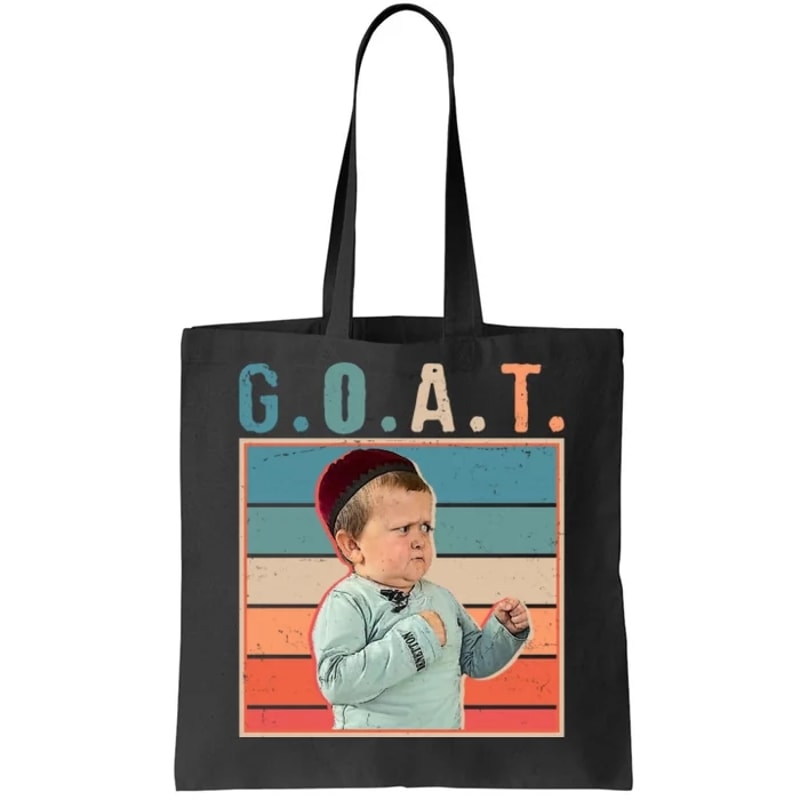 Funny Hasbulla GOAT MMA Fighting Meme Tote Bag.jpg