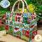 Grinch Christmas Leather Bag Grinch Lover Handbag.jpg