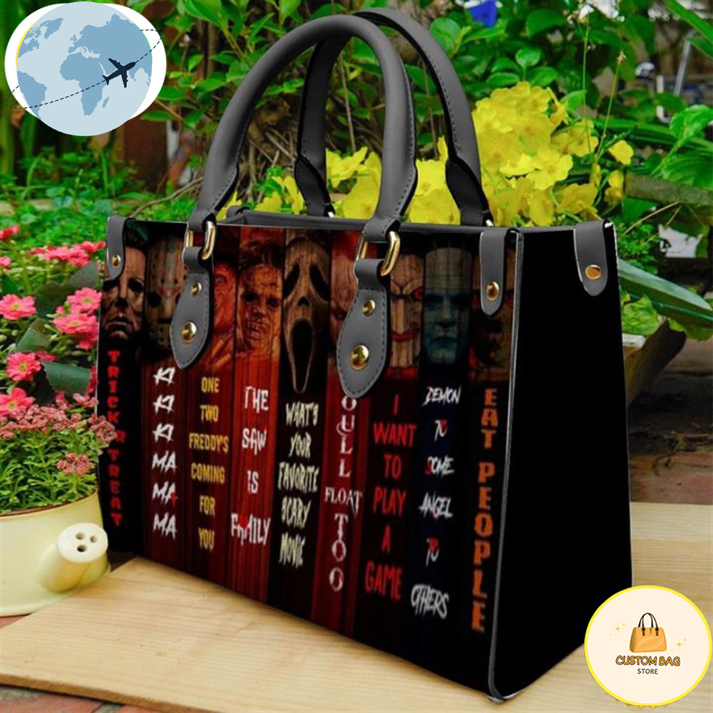 Halloween Horror Movie Character Leather Bag.jpg
