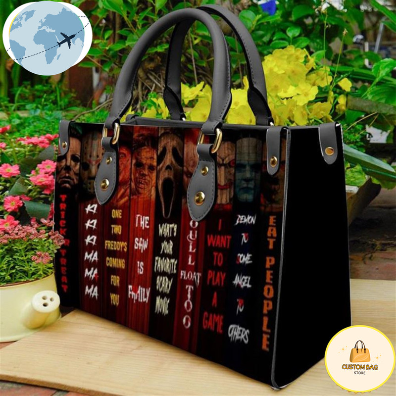 Halloween Horror Movie Character Leather Bag.jpg
