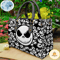 Jack Skellington Women Halloween Movie 3D Leather Bag.jpg