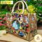 Disney Handbag, Leather Disney Handbag, Disney Christmas Women Handbag.jpg