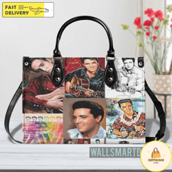 elvis presley leather handbag, leather bag,travel handbag 10