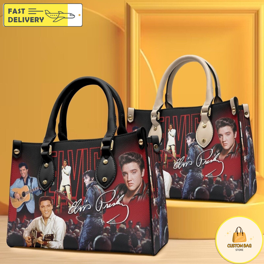 Elvis Presley Leather HandBag, Women Elvis Handbag, Elvis Bags Gift For Her 1.jpg
