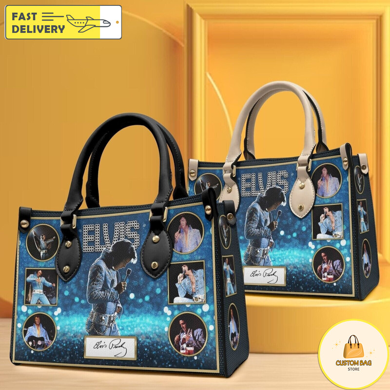 Elvis Presley Leather HandBag, Women Elvis Handbag, Elvis Bags Gift For Her 3.jpg