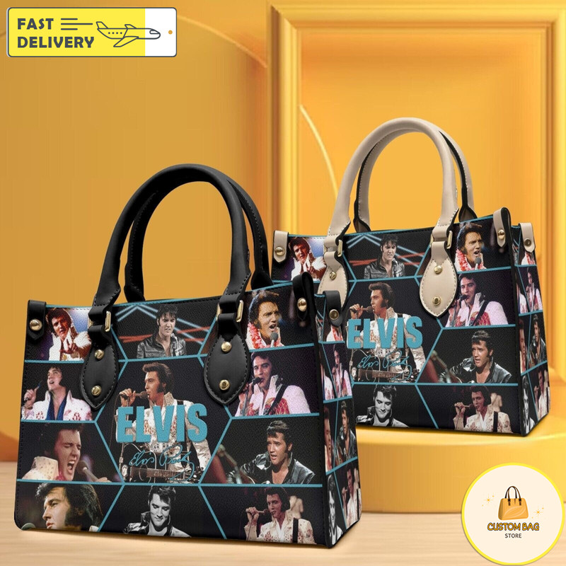 Elvis Presley Leather HandBag,Women Elvis Handbag, Elvis Bags Gift For Her 6.jpg
