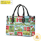 Grinch Christmas Collection Handbag, Leather Christmas Handbag, Grinch Women Bag 6.jpg