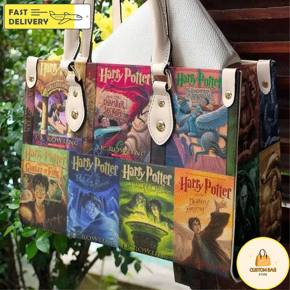 Harry Potter Handbag, Custom Harry Potter Leather Bag, Harry Shoulder Bag 12.jpg